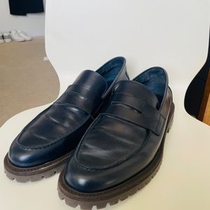 Common projects navy blue loafers MENS size 47